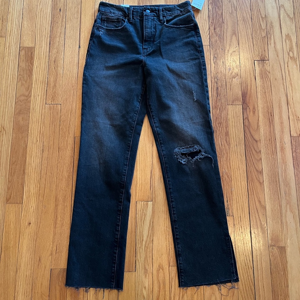 Good American Good Boy NWT jeans women’s size 6/28